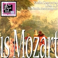 Wolfgang Amadeus Mozart Violin Concertos Nos 1, 2 Simfonia Concertante артикул 816b.