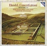 Trevor Pinnock Handel: Concerti Grossi Op 6, No 1 - 4 артикул 827b.