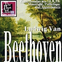 Ludwig Van Beethoven Piano Sonatas Nos 14,8,23 артикул 854b.