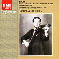 Bach Sonaten & Partiten Jascha Heifetz артикул 868b.